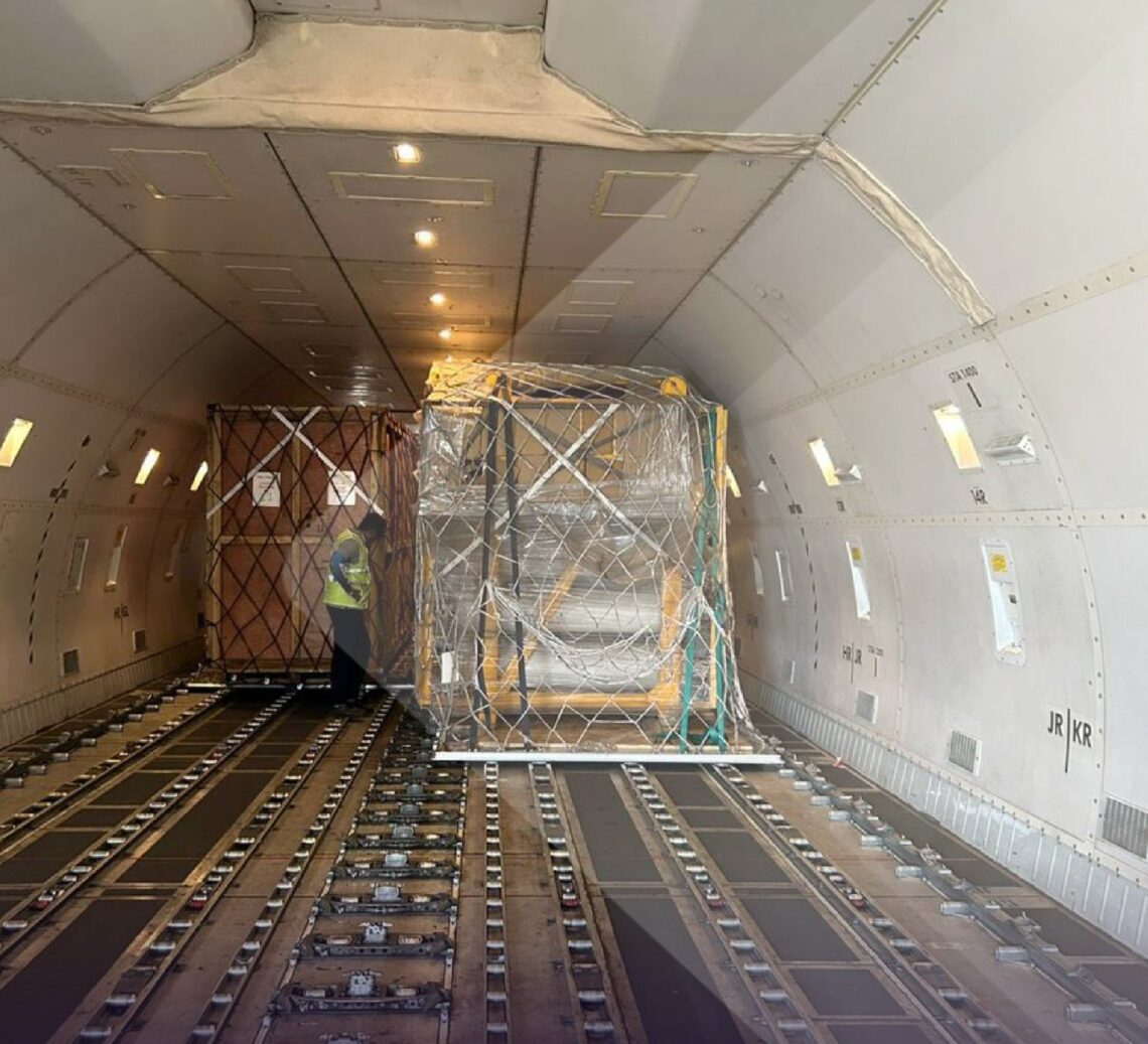 مجموعةُ أسياد تنجح في تقديم حلول لشحنة ثقيلة من الهند إلى نيجيريا