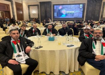 حركة “حماس” تقيم حفل استقبال للأسرى المحررين المبعدين خارج فلسطين بمصر (صور)