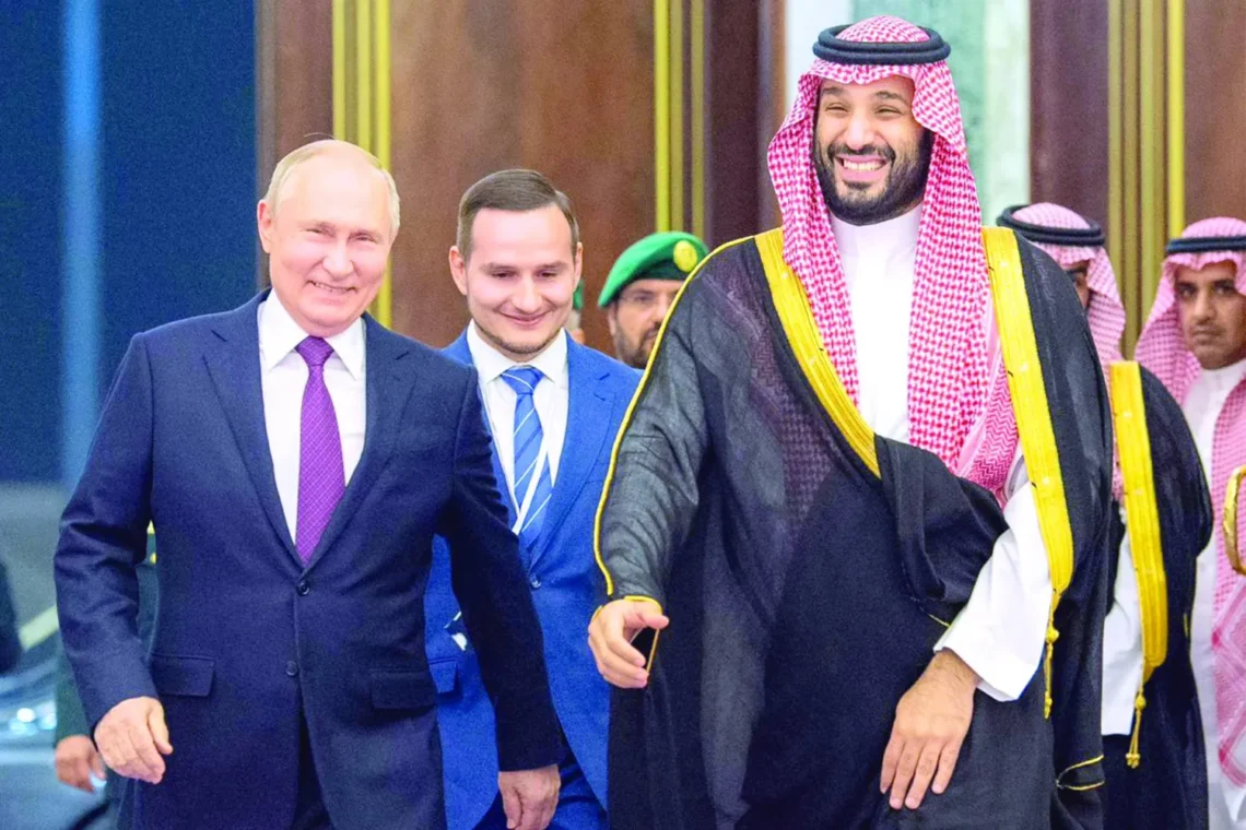 خلال اتصاله بولي العهد السعودي.. بوتين يقدم شكره للمملكة على استضافة المحادثات بين روسيا والولايات المتحدة