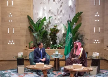 ولي العهد السعودي يبحث مع وزير الخارجية الأمريكي الأمن الإقليمي وترتيبات غزة