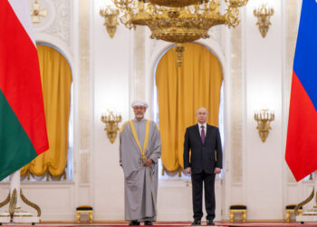 جلالةُ السُّلطان المعظّم والرئيس الرّوسي يؤكّدان على حرصهما على مواصلة تطوير التّعاون الثُّنائي