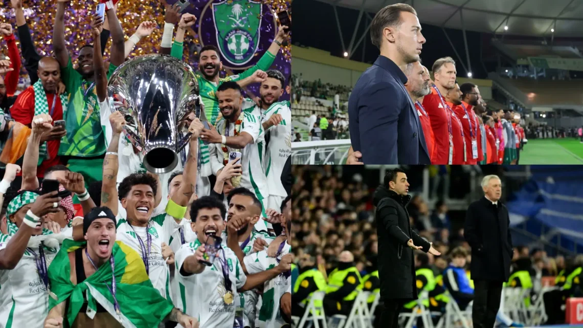 بعد أنباء صراع الهلال على أنشيلوتي وتشافي .. رئيس الأهلي يحسم مصير يايسله، وموقفه من ضم محمد صلاح!