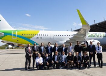 "طيران السلام" يُعزِّز أسطوله بوصول الطائرة الـ15 من طراز إيرباص "A321neo"